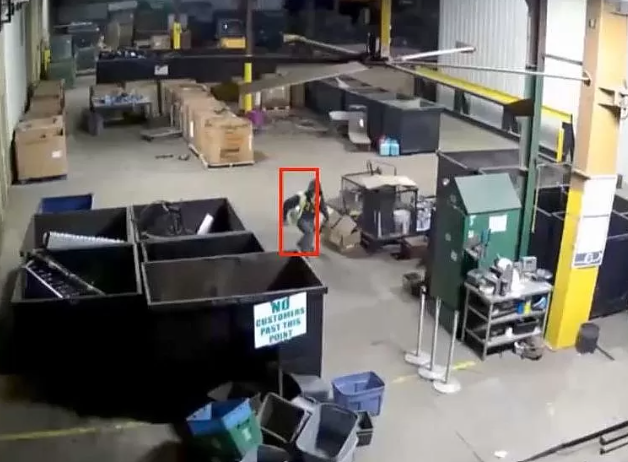 SECURITY CAMERA FOOTAGE 1